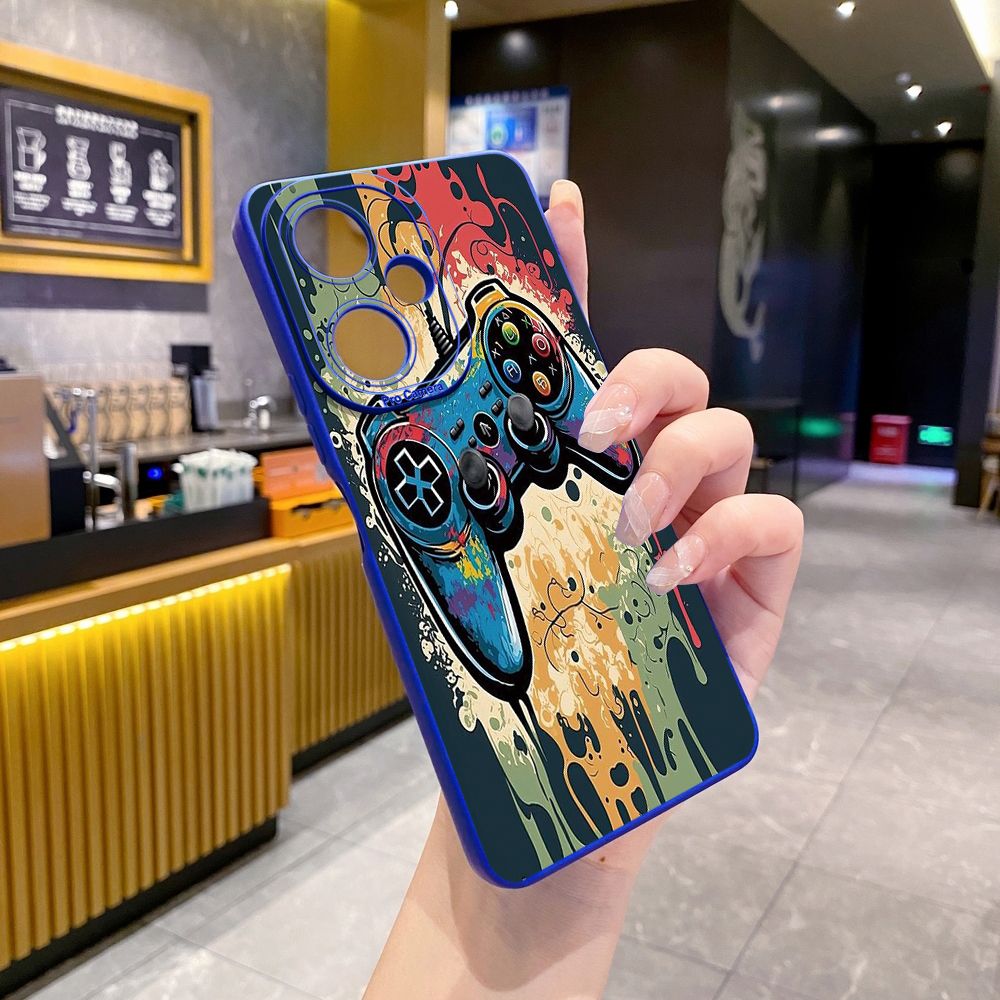 For VIVO Y28 Y03 Y18 Y17S Y27 Y15A Y15S Y02S Y02A Y36 Y33S Y12S Y12A Y01 Y1S Y20A Y22 Game Controller Full Protective Case Anti Drop Cover