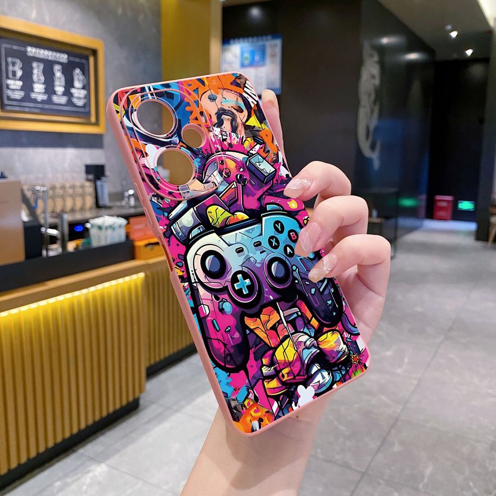 For VIVO Y28 Y03 Y18 Y17S Y27 Y15A Y15S Y02S Y02A Y36 Y33S Y12S Y12A Y01 Y1S Y20A Y22 Game Controller Full Protective Case Anti Drop Cover