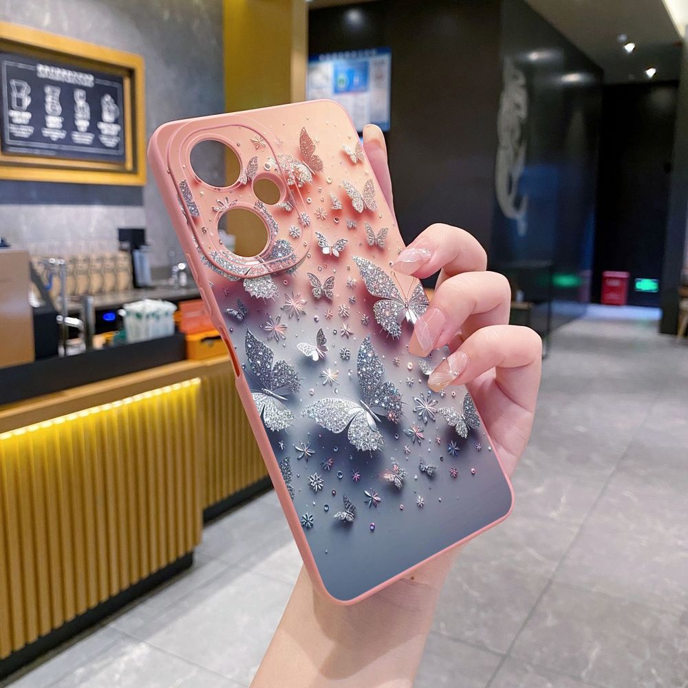 For VIVO Y28 Y03 Y18 Y17S Y27 Y15A Y15S Y02S Y02A Y36 Y33S Y12S Y12A Y01 Y1S Y20A Y22 Butterflies Forest Full Protective Case Anti Drop Cover