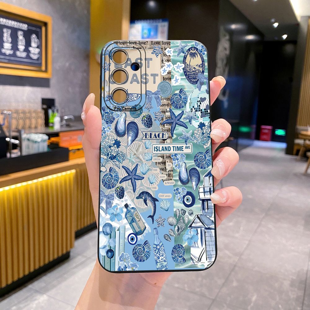 For Samsung Galaxy A16 A06 A15 A05 A25 A35 A55 A14 A24 A34 A54 A33 A53 A73 A32 A52S A72 Love Heart Crystal Shell  Full Protective Case Anti Drop Cover