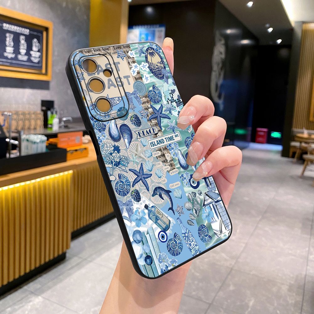 For Samsung Galaxy A16 A06 A15 A05 A25 A35 A55 A14 A24 A34 A54 A33 A53 A73 A32 A52S A72 Love Heart Crystal Shell  Full Protective Case Anti Drop Cover