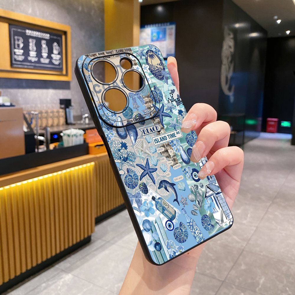 For Infinix Hot 50i 40i 40 Pro Note 12 G96 30 Hot 20 Play 12i 30i 20i 10S 11 Play 11S 10i Smart 8 9 5 Love Heart Crystal Shell  Full Protective Case Anti Drop Cover