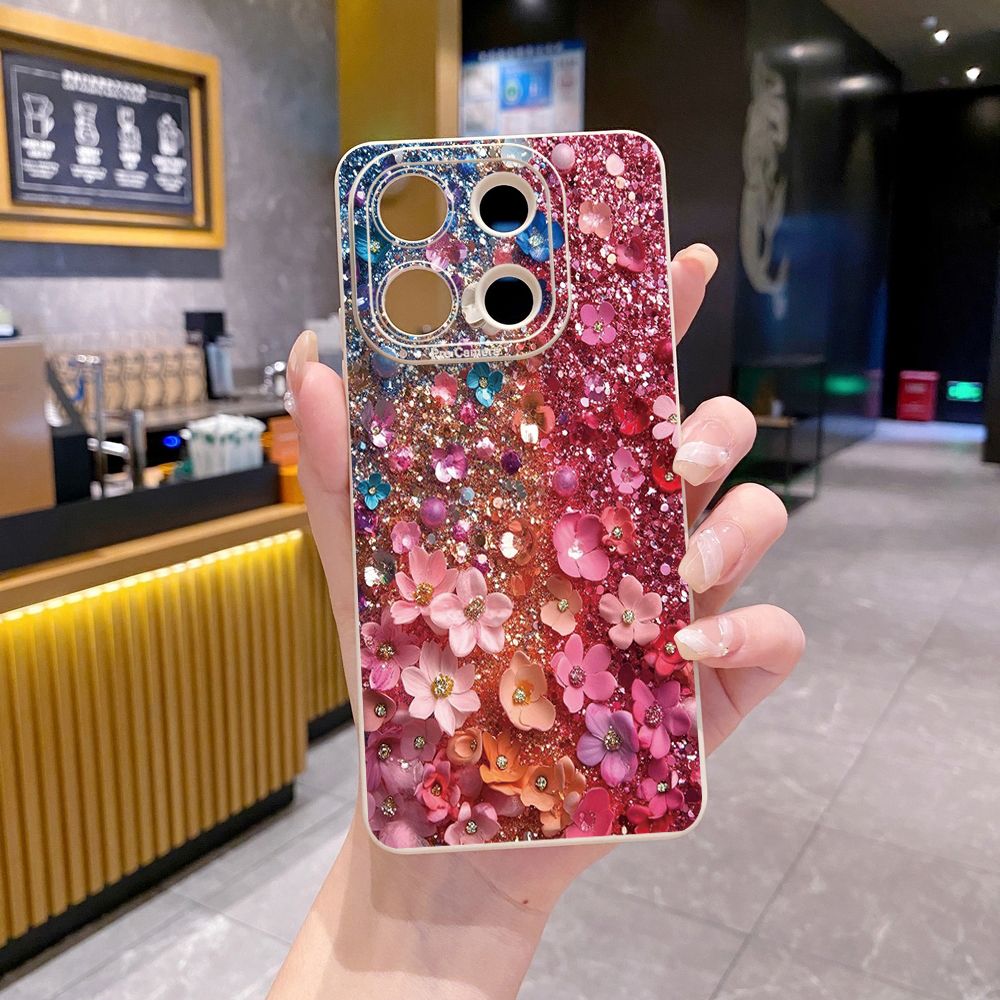For Xiaomi Redmi Note 13 12 Pro 5G 12S 11S 13C A1 10 Pro 4G 10S Redmi 10C 9C Green Marbling Full Protective Case Anti Drop Cover