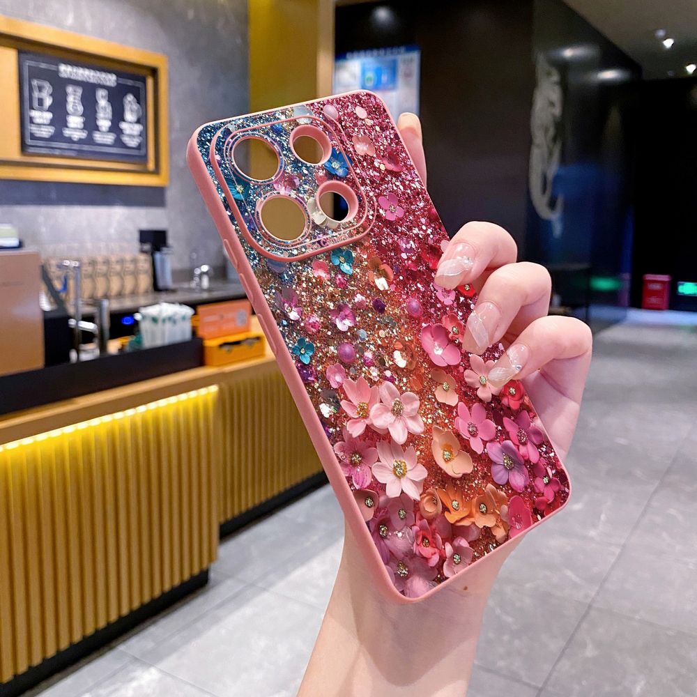 For Xiaomi Redmi Note 13 12 Pro 5G 12S 11S 13C A1 10 Pro 4G 10S Redmi 10C 9C Green Marbling Full Protective Case Anti Drop Cover