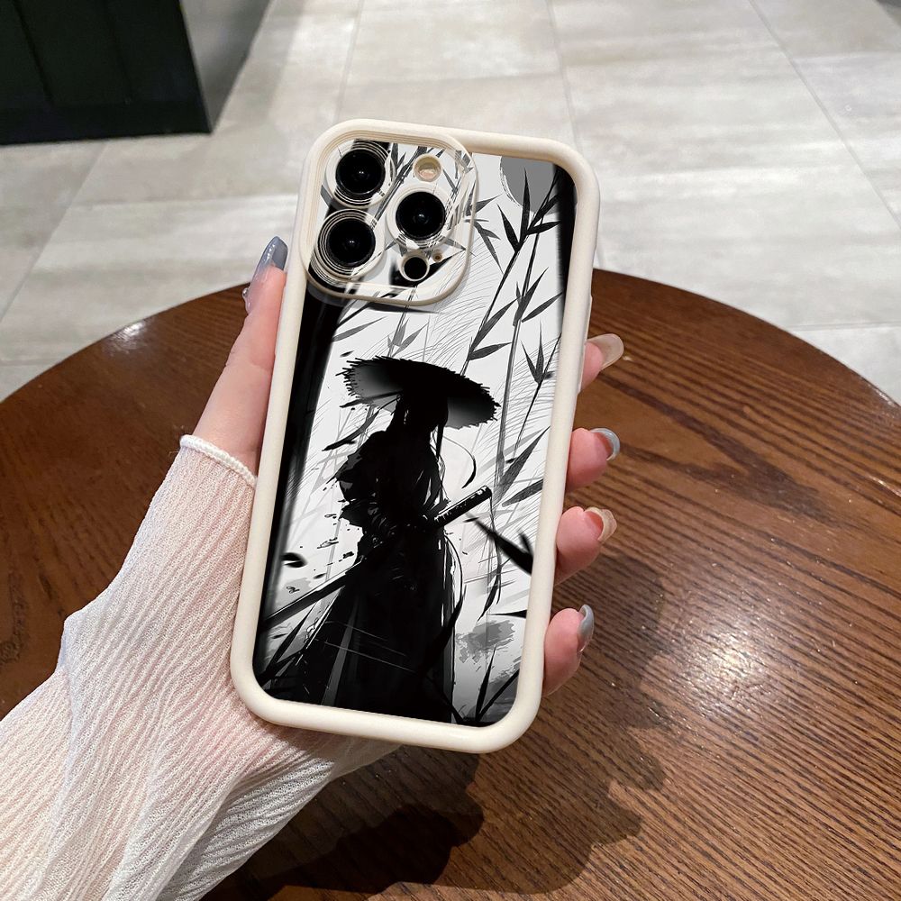 for iPhone 15 Pro Max 14 Plus 13 12 11 XR 8 7 SE 2022 XS Dragon Pattern Sword Full Protective Phone Case Anti Drop Cover