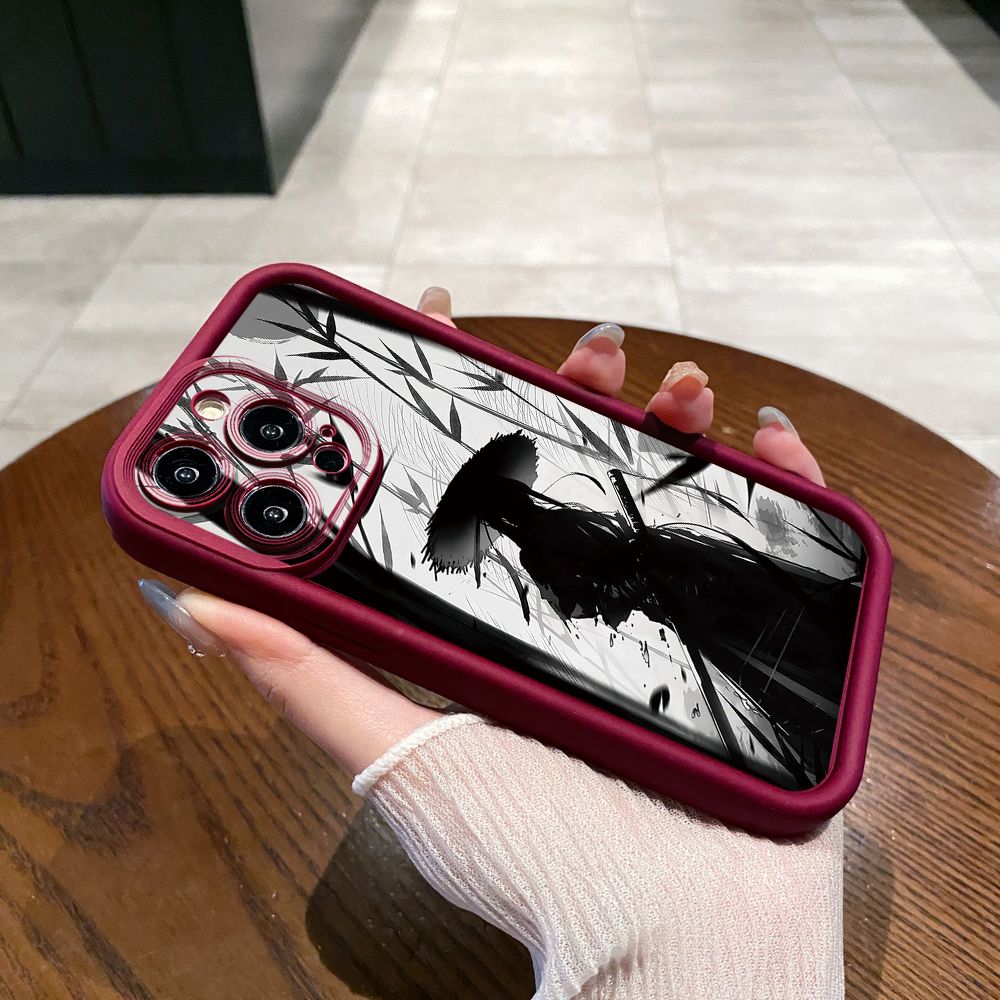 for iPhone 15 Pro Max 14 Plus 13 12 11 XR 8 7 SE 2022 XS Dragon Pattern Sword Full Protective Phone Case Anti Drop Cover