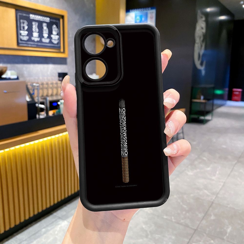 for VIVO Y17S Y27 T1X Y02S Y21S Y02 Y33S Y12S Y18 Y38 NO SMOKING Full Protective Phone Case Anti Drop Cover