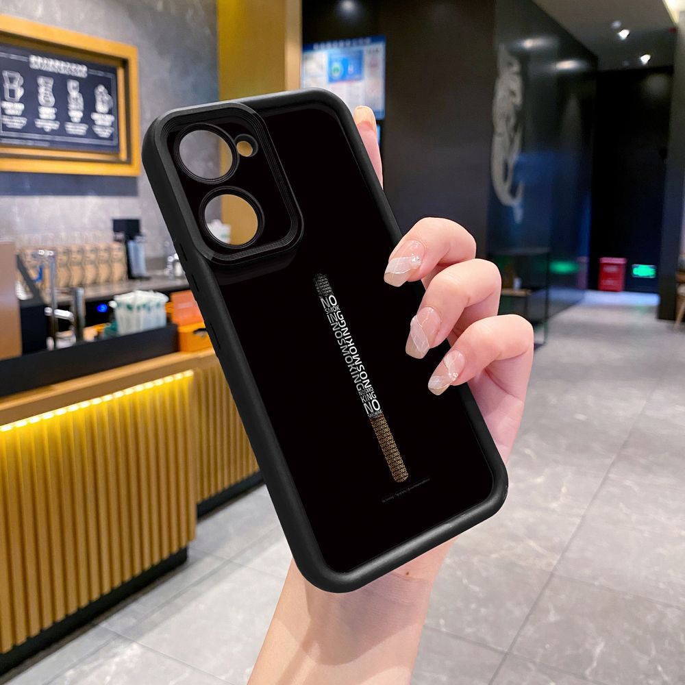 for VIVO Y17S Y27 T1X Y02S Y21S Y02 Y33S Y12S Y18 Y38 NO SMOKING Full Protective Phone Case Anti Drop Cover