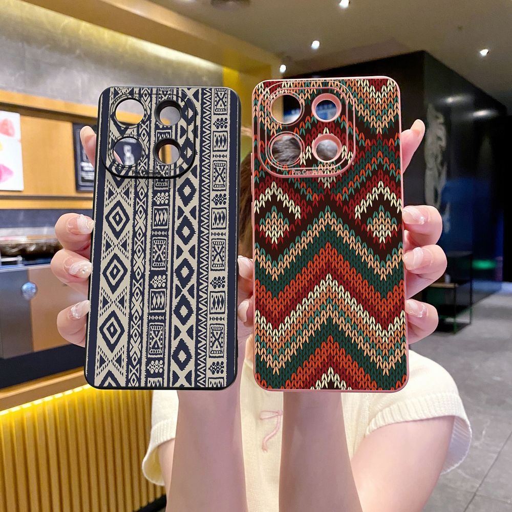 For Xiaomi Redmi Note 13 12 Pro 5G 12S 11S 13C A1 10 Pro 4G 10S Redmi 10C 9C Diamond Plaid Full Protective Case Anti Drop Cover