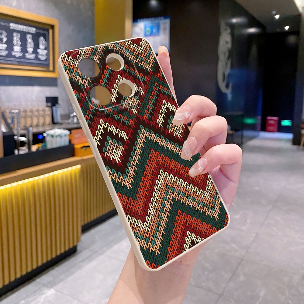 For Xiaomi Redmi Note 13 12 Pro 5G 12S 11S 13C A1 10 Pro 4G 10S Redmi 10C 9C Diamond Plaid Full Protective Case Anti Drop Cover