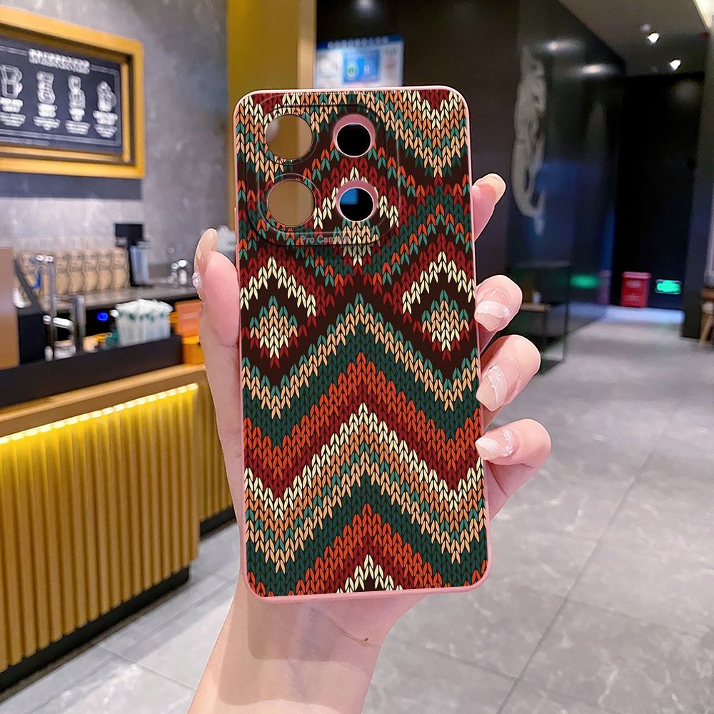 For Xiaomi Redmi Note 13 12 Pro 5G 12S 11S 13C A1 10 Pro 4G 10S Redmi 10C 9C Diamond Plaid Full Protective Case Anti Drop Cover