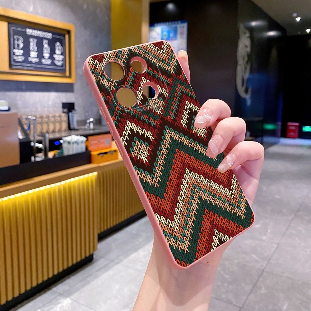 For Xiaomi Redmi Note 13 12 Pro 5G 12S 11S 13C A1 10 Pro 4G 10S Redmi 10C 9C Diamond Plaid Full Protective Case Anti Drop Cover