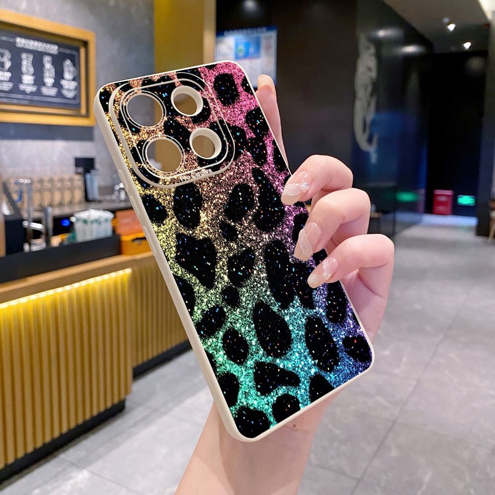 For Xiaomi Redmi Note 13 12 Pro 5G 12S 11S 13C A1 10 Pro 4G 10S Redmi 10C 9C Luxury Leopard Full Protective Case Anti Drop Cover