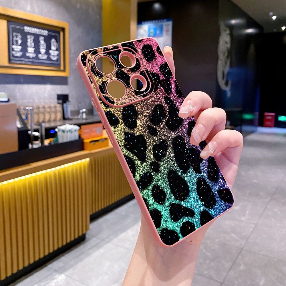 For Xiaomi Redmi Note 13 12 Pro 5G 12S 11S 13C A1 10 Pro 4G 10S Redmi 10C 9C Luxury Leopard Full Protective Case Anti Drop Cover
