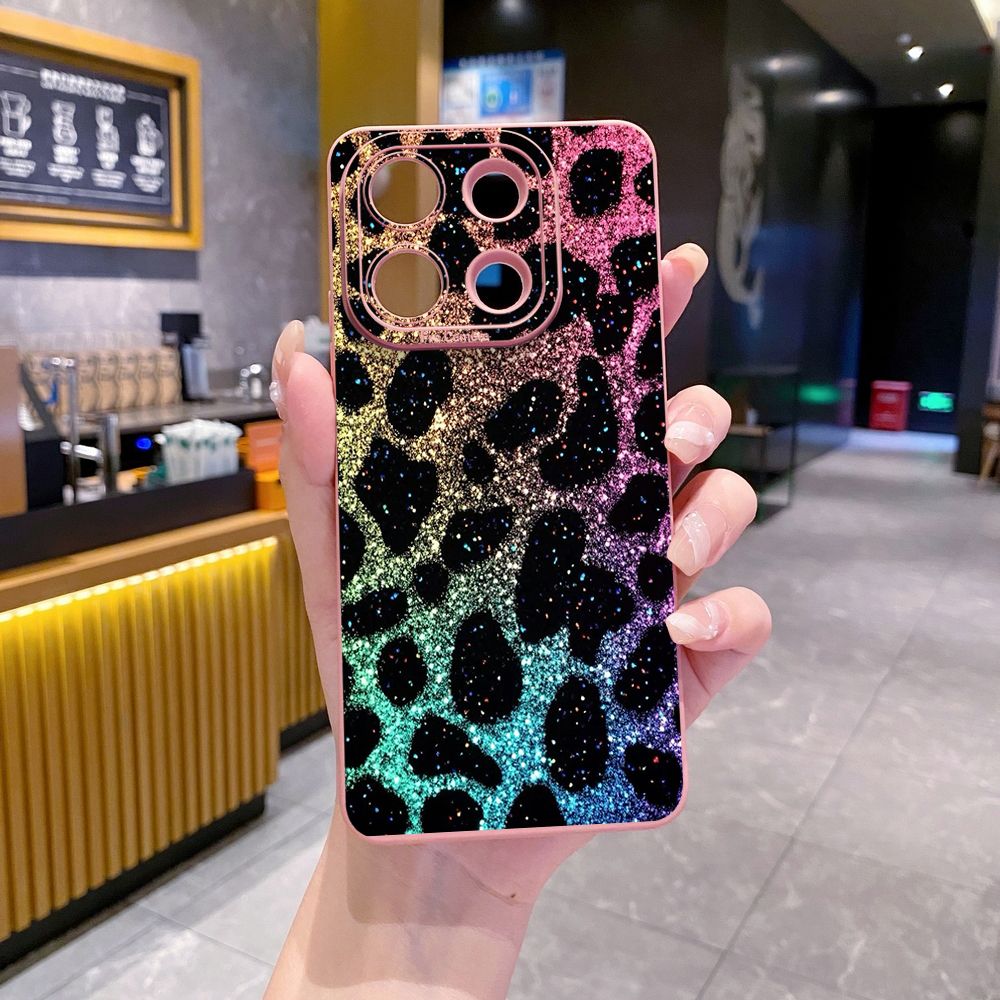 For Xiaomi Redmi Note 13 12 Pro 5G 12S 11S 13C A1 10 Pro 4G 10S Redmi 10C 9C Luxury Leopard Full Protective Case Anti Drop Cover