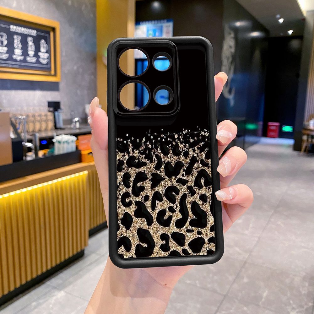 for Xiaomi Redmi Note 13 Pro 5G 12S 4G 12 Turbo 11S 13C 12C Gradient Leopard Full Protective Phone Case Anti Drop Cover