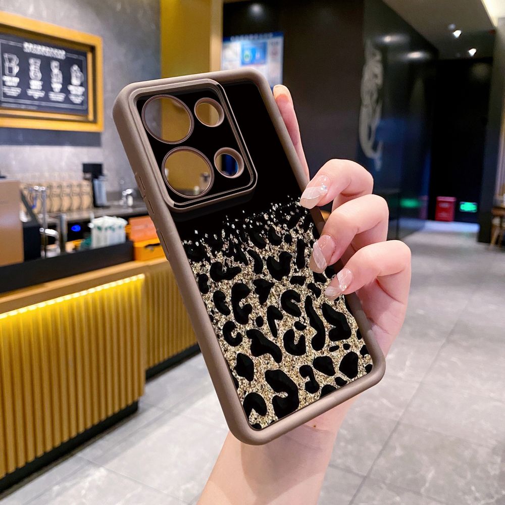 for Xiaomi Redmi Note 13 Pro 5G 12S 4G 12 Turbo 11S 13C 12C Gradient Leopard Full Protective Phone Case Anti Drop Cover