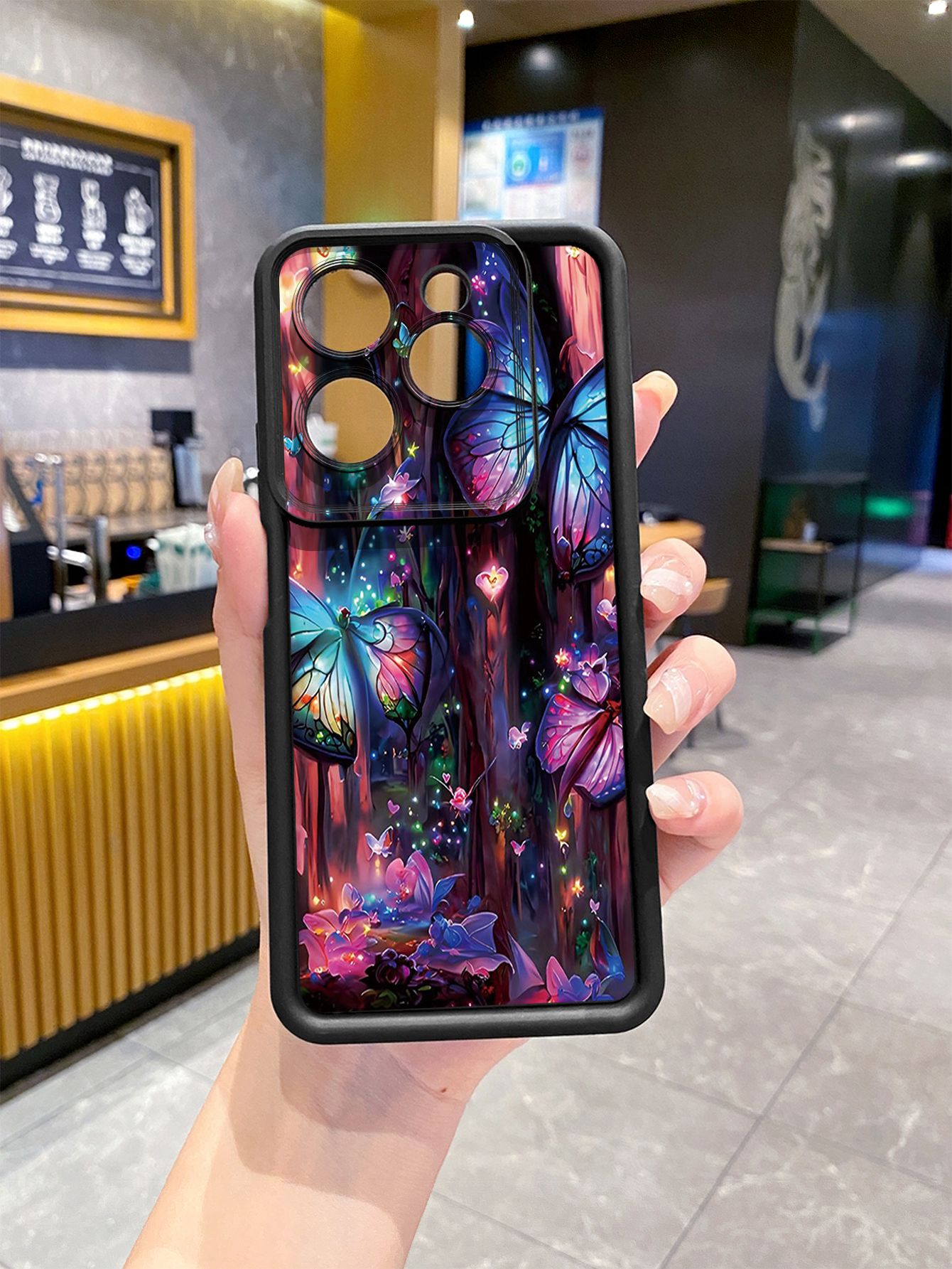 for Infinix Hot 40i 40 Pro 30 Play Note 30 Smart 8 Luxury Butterfly Full Protective Phone Case Anti Drop Cover