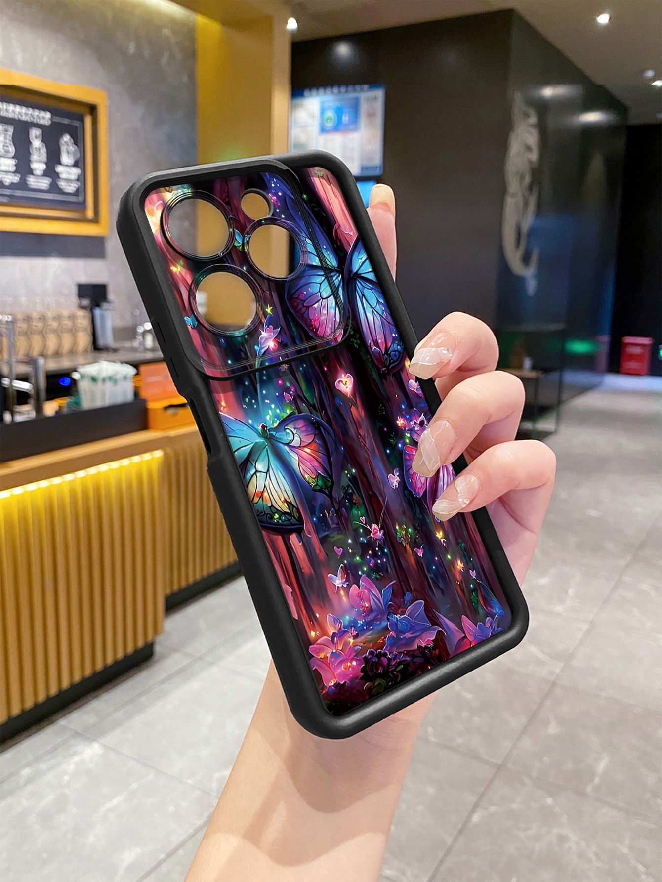for Infinix Hot 40i 40 Pro 30 Play Note 30 Smart 8 Luxury Butterfly Full Protective Phone Case Anti Drop Cover