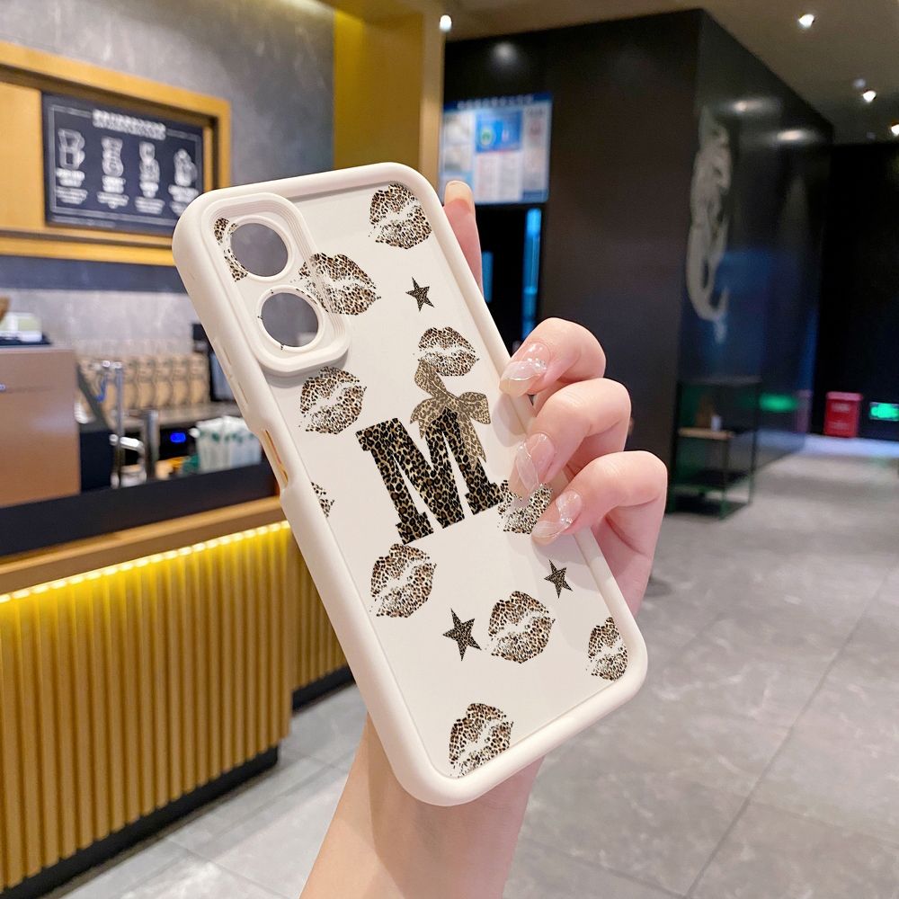 for OPPO A60 A18 A38 A17 A16 A57 A77 4G A59 A98 A78 A58 5G Retry Leopard Full Protective Phone Case Anti Drop Cover