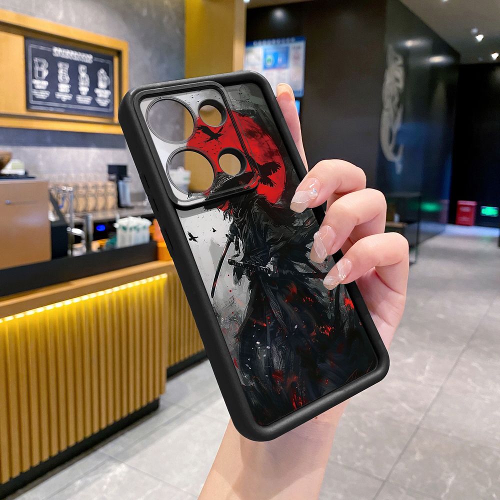 for Xiaomi Redmi Note 13 Pro 5G 12S 4G 12 Turbo 11S 13C 12C Sun Swordsman Full Protective Phone Case Anti Drop Cover
