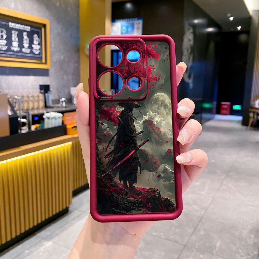 for Xiaomi Redmi Note 13 Pro 5G 12S 4G 12 Turbo 11S 13C 12C Sun Swordsman Full Protective Phone Case Anti Drop Cover