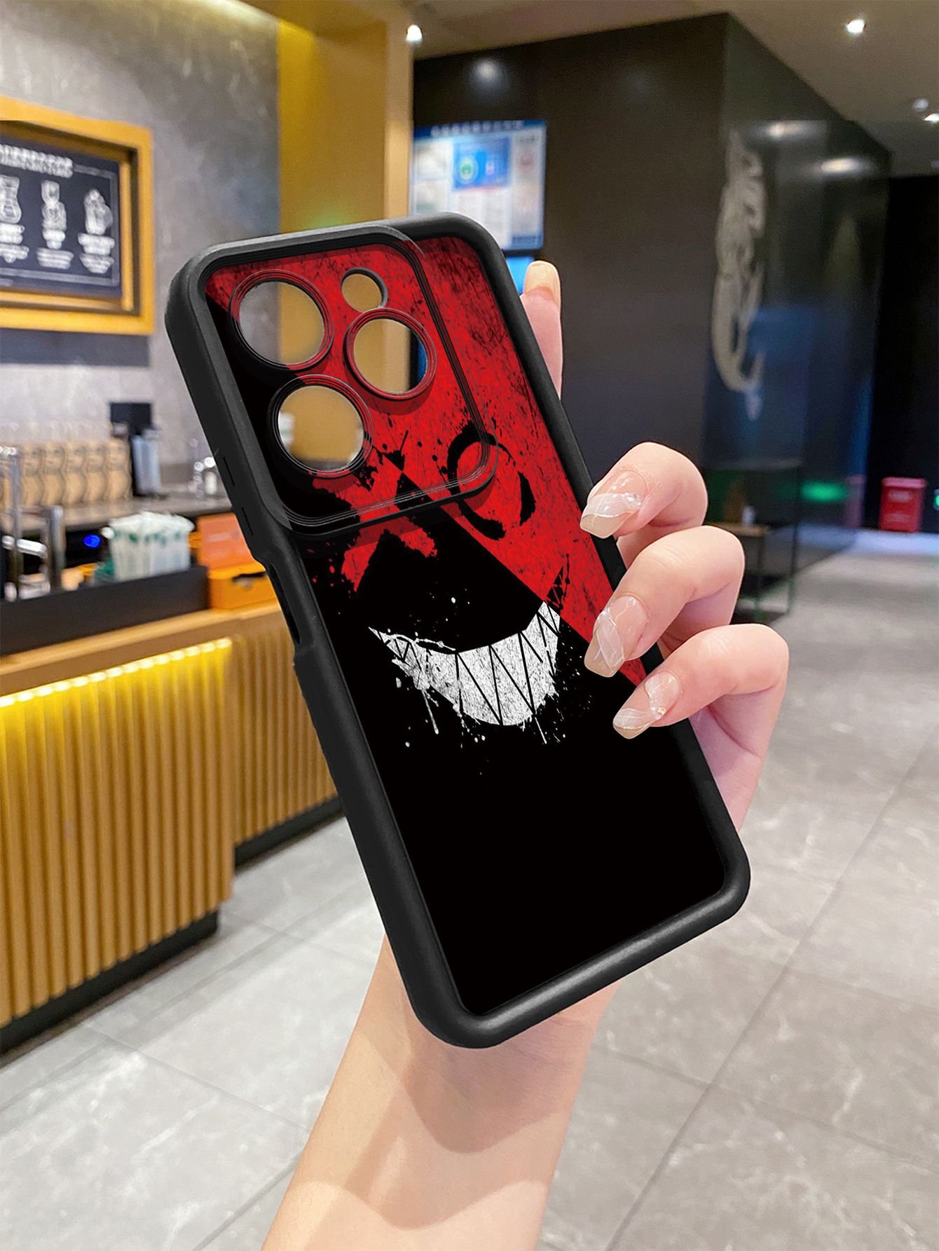 for Infinix Hot 40i 40 Pro 30 Play Note 30 Smart 8 Cute Evil Clown Full Protective Phone Case Anti Drop Cover