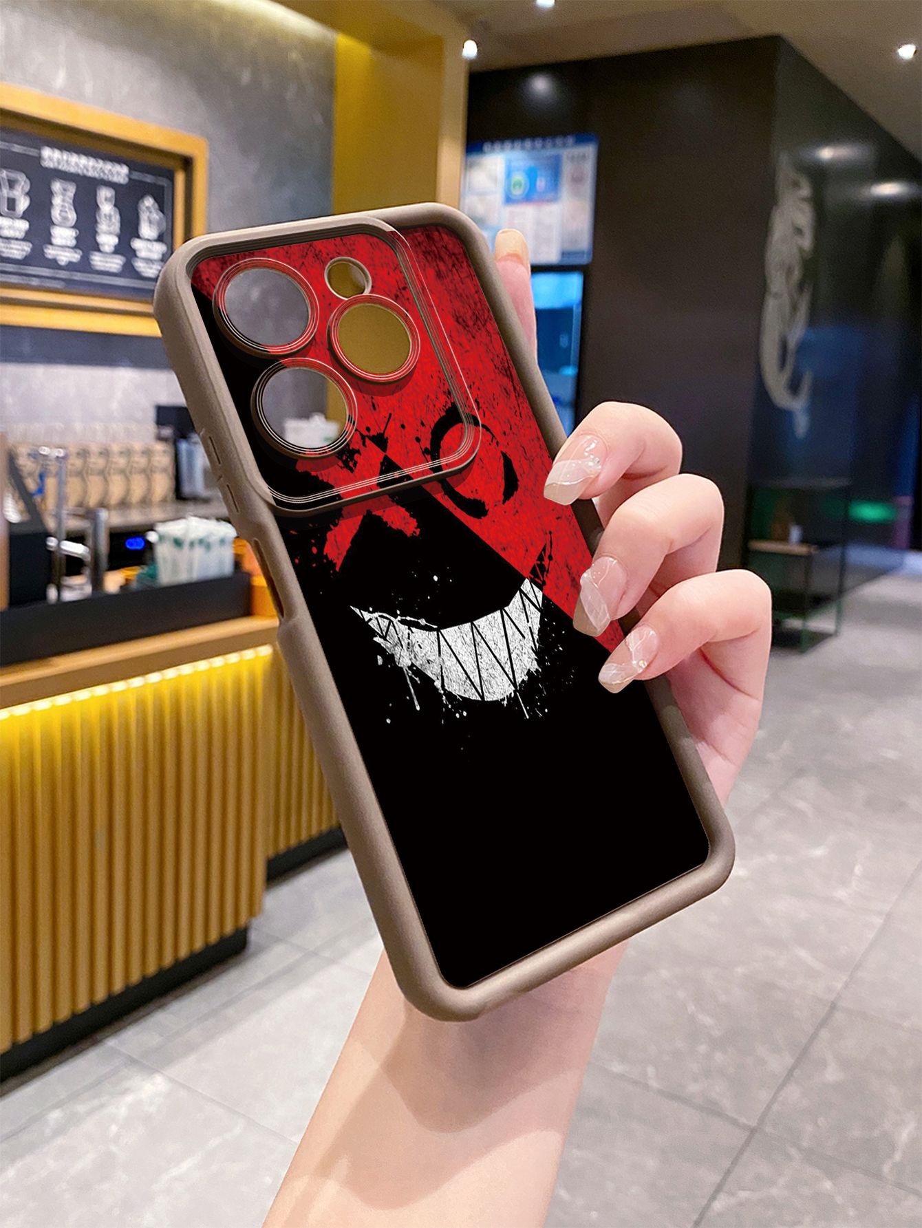for Infinix Hot 40i 40 Pro 30 Play Note 30 Smart 8 Cute Evil Clown Full Protective Phone Case Anti Drop Cover