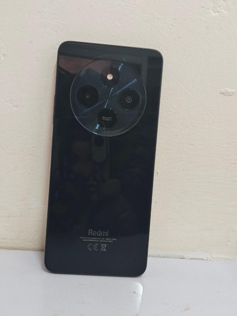 redmi 14c 8gb ram upto 16gb virtual ram storage of 256gb rom android 14 mediatek Helio G81ultra 50mp rear camera 6.88" display  5160mah with an 18W fast charge , side fingerprint sensor support 4G