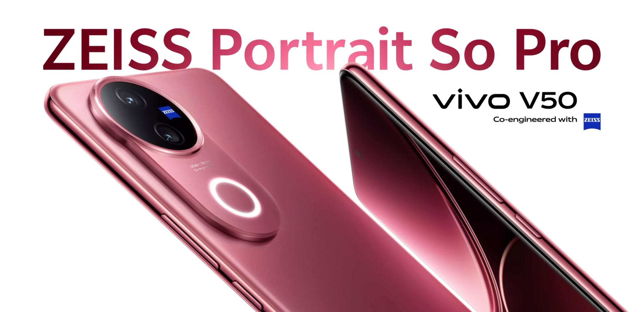 Vivo V50 5G 6.77" Amoled Display, 12GB + 256GB ROM (Dual SIM) 50MP+50MP Camera, Snapdragon 7 Gen 3 Chipset, 6000 MAh Si/C Battery (TYP), 60W Fast Charging-(2YRs WRTY) Android 15 Smartphones