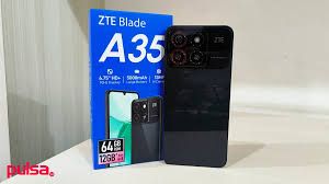 TE Blade A35 6.75″ 90Hz  display, Unisoc SC9863A1(22nm) chipset, 5000 MAH 10W  battery, 64 GB storage, 4 GB RAM