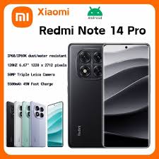REDMI NOTE 14 6.67" AMOLED 120Hz display  5500mAh 33W  battery with 33W turbo charging, MediaTek Helio G99-Ultra 8gb ram 256gb rom 108mp triple rear camera and a 16mp front camera android 14 MIUI 14