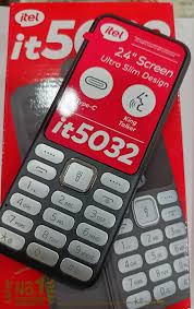 itel 5032 Basic Cellphone Original (Keypad) Ultra Slim 2.4" Screen | Wireless FM | 1000mAh | Type-C Featured Phones