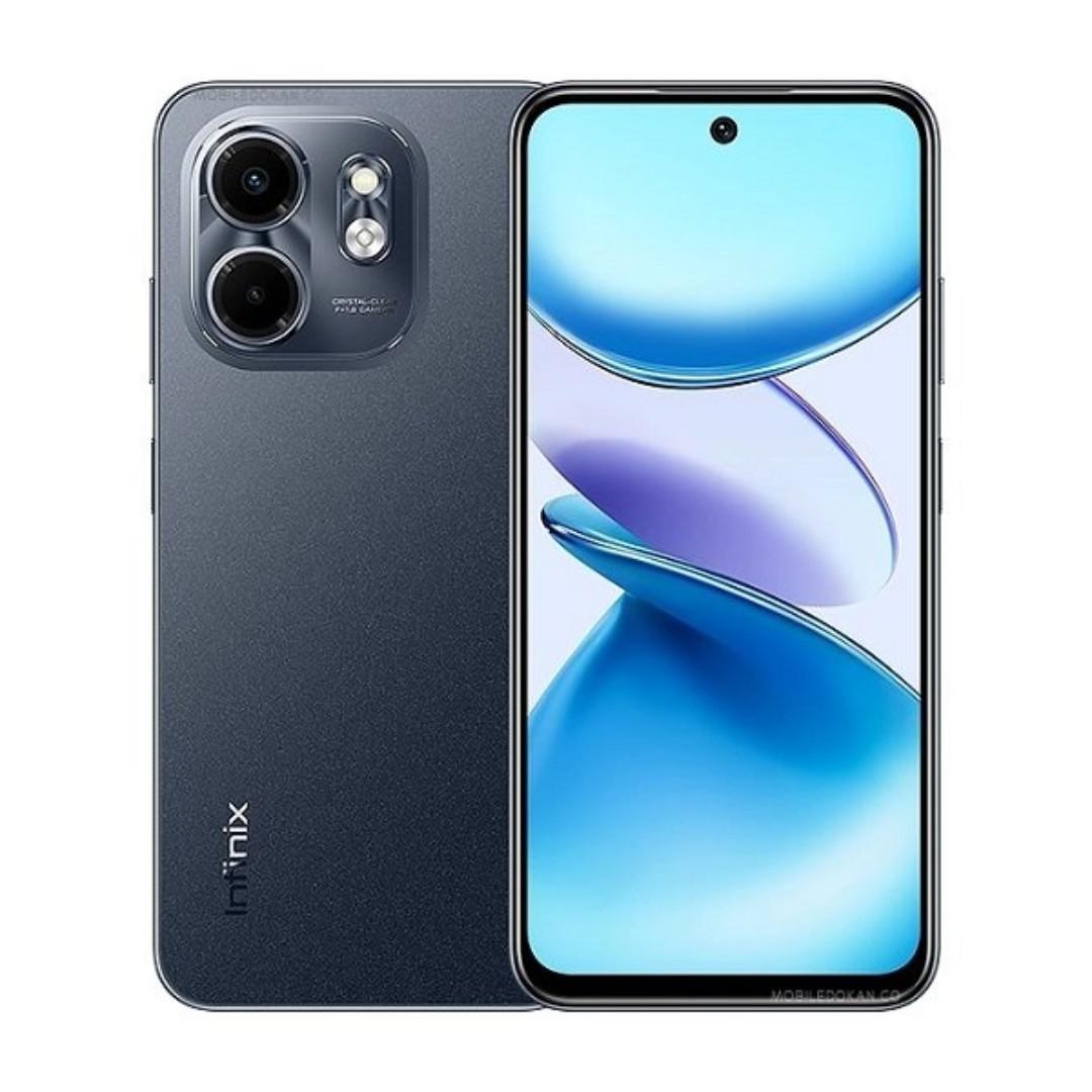 INFINIX SMART 10, 128GB ROM 8GB (4+4GB RAM),120HZ 6.67" LCD DISPLAY IP64 dust and splash proof,5000mah 15w charger dual speaker upto 300% ultra volume, ONE-TAP INFINIX AI  android 15 4.5G network