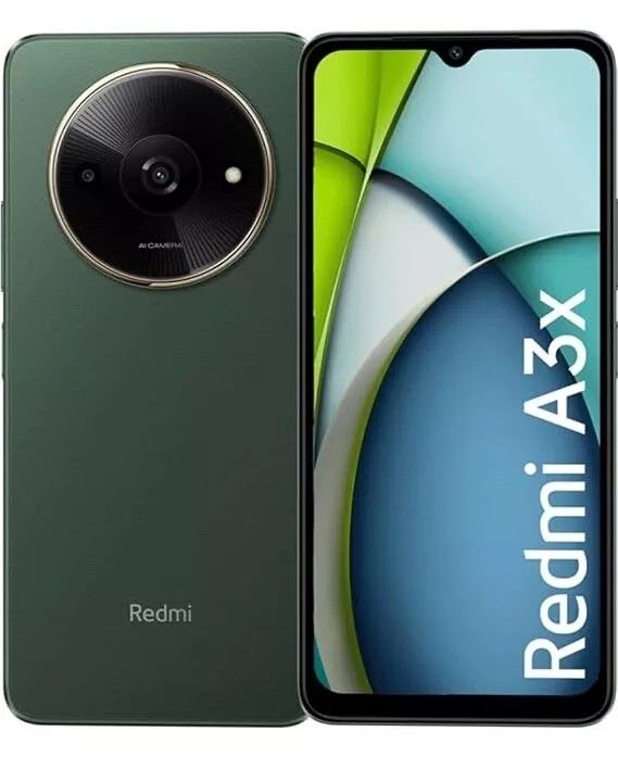 Xiaomi Redmi A3x 3GB + 64 GB| Display: 6.71 inches, IPS LCD| Battery: 5000mAh, 10W charging