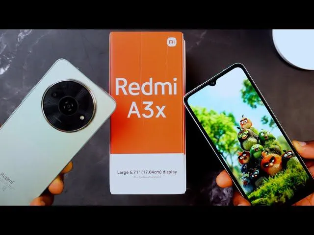 Xiaomi Redmi A3x 3GB + 64 GB| Display: 6.71 inches, IPS LCD| Battery: 5000mAh, 10W charging