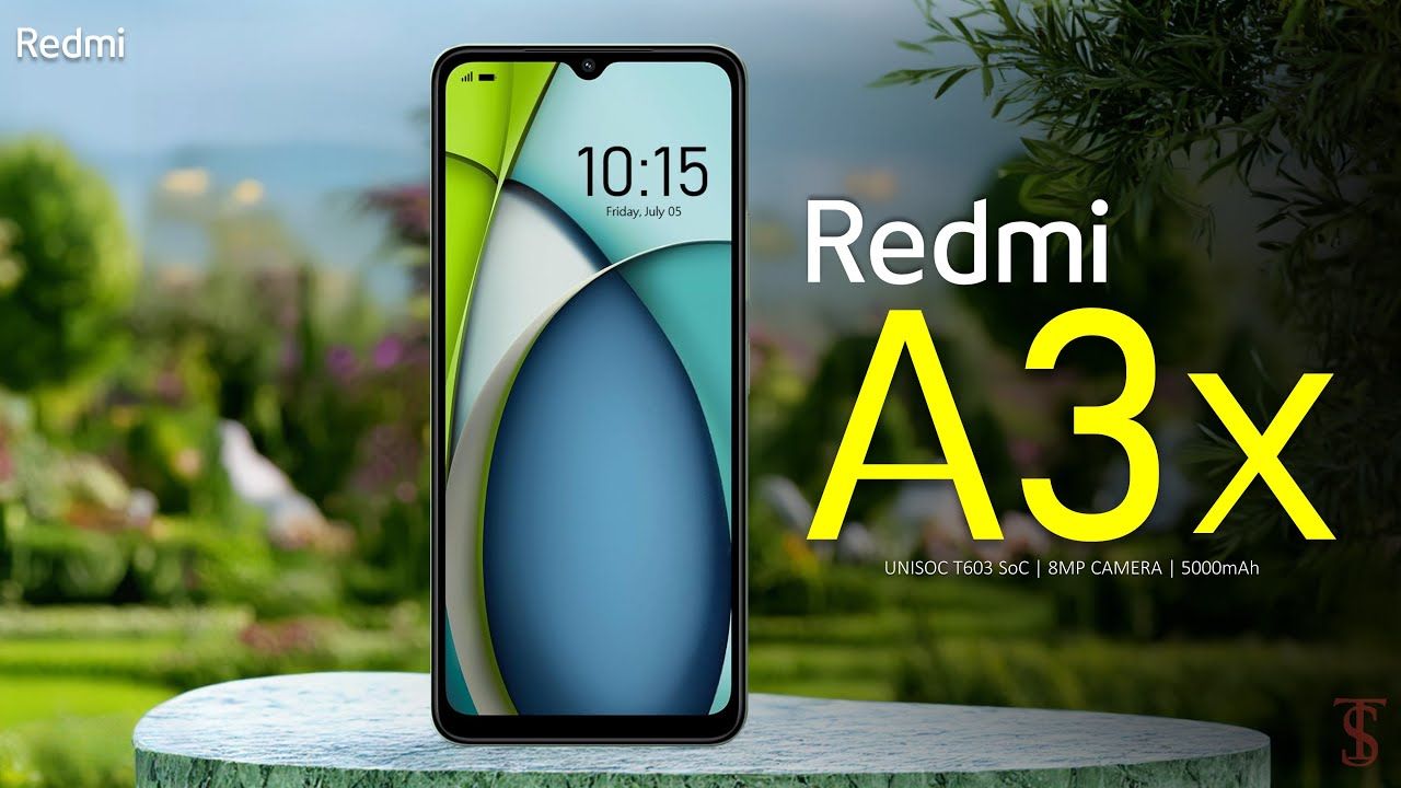 Xiaomi Redmi A3x 3GB + 64 GB| Display: 6.71 inches, IPS LCD| Battery: 5000mAh, 10W charging