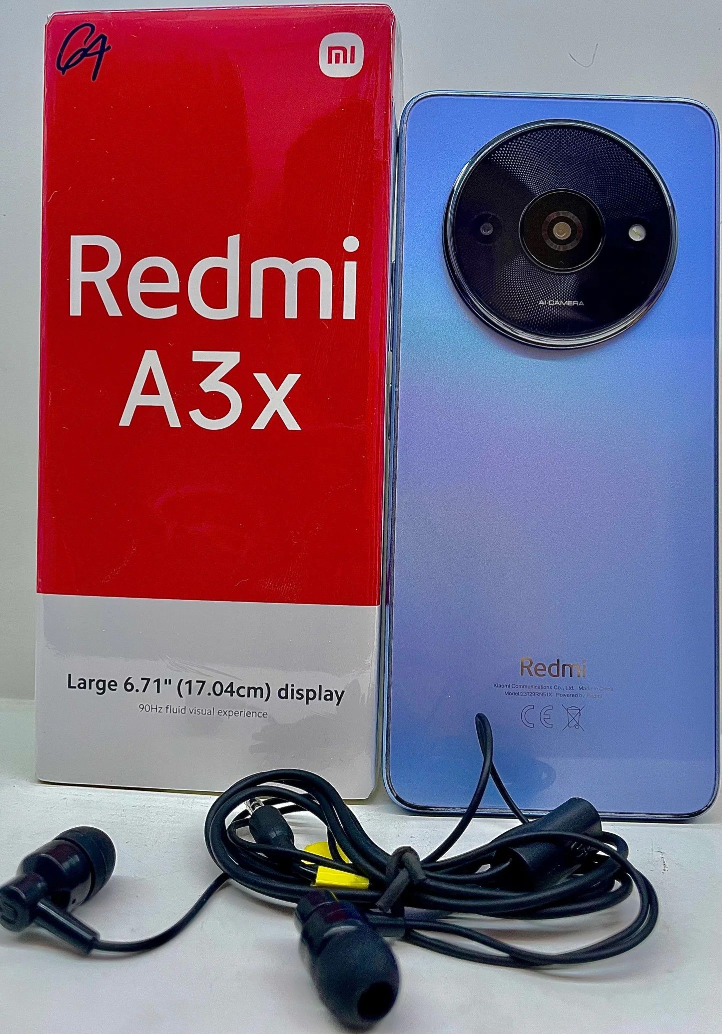 Xiaomi Redmi A3x 3GB + 64 GB| Display: 6.71 inches, IPS LCD| Battery: 5000mAh, 10W charging