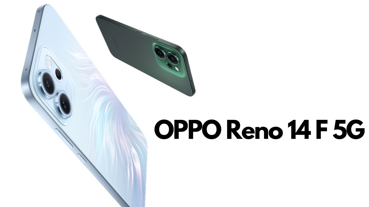Oppo Reno 14F 5G, 6.59'' Display, 512GB ROM + 12GB RAM, 6000mAh, 50MP Camera (Dual Sim) - 2 Years Warranty