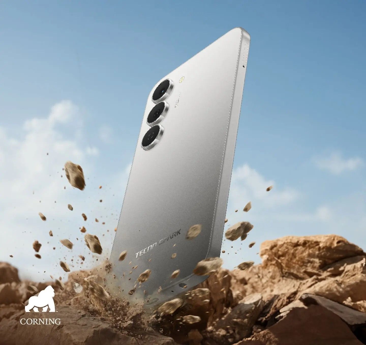 Tecno Spark 40 PRO, 6.78'' Display, 256GB Storage up to 16GB RAM(8 +8) (Dual Sim) 50MP, 5200 MAh And 1 YEAR WARRANTY