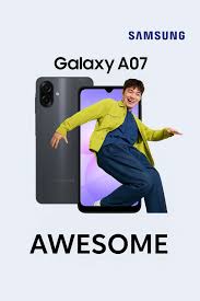 SAMSUNG GALAXY A07, 6.7'' DISPLAY, 4GB RAM + 64GB STORAGE (DUAL SIM) 50MP CAMERA, 5000mAh -2 YEARS WARRANTY