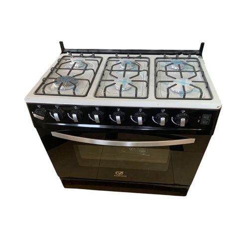 sarahtech Cooker, 6 Gas Burner With Gas Oven 60*90, ST80FS6GG