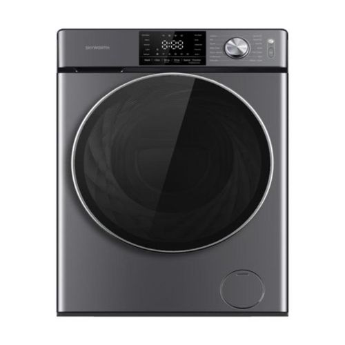 Skyworth Washing Machine Front Load 12KG Automatic Washer With 8KG Dryer Grey (1YR WRTY) F12446GDY