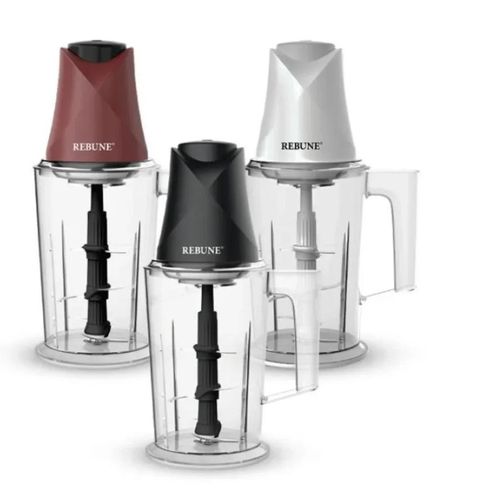Rebune Electric Food Chopper, 2L Capacity, 2 Speed ​​Levels, 500W,2 Years Warranty