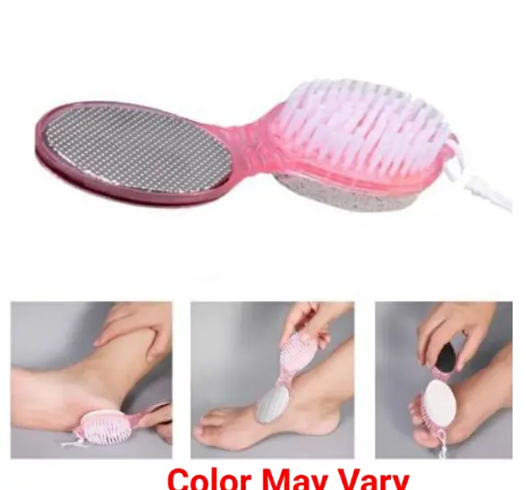 2 Pcs - 4 In 1 Foot Scraper