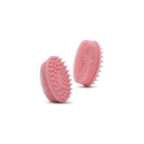 2 in 1 Bath and Shampoo Brush, Silicone Body Scrubber