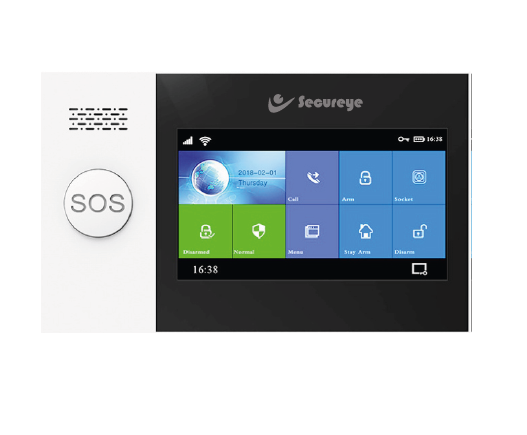 Secureye Intruder Alarm System with Remote Monitoring & App Control