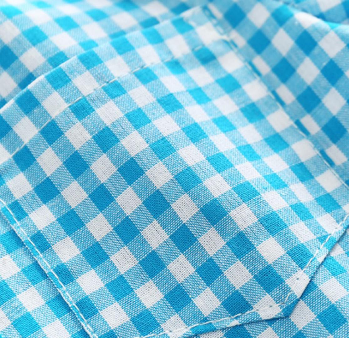 spring cotton gentleman baby boys clothes sets plaid long sleeve top bowtie shirt checked romper suspenders pants outfit Y10695