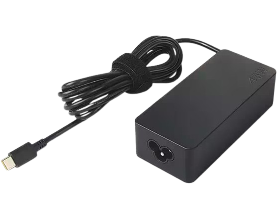 Original Lenovo Laptop Charger 45W - USB Pin Laptop Charger AC/DC Laptop Adapter – Model ADLX45NDC2A (20V 2.25A, USB Pin)