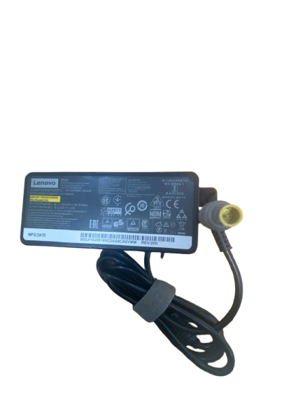 Genuine Lenovo 65W Laptop Charger – A17-065N2A Adapter, 20V 3.25A Slim Yellow Tip